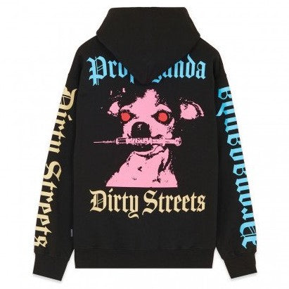 FELPA HOODIE BLACK TOXIC DOG GIZMO