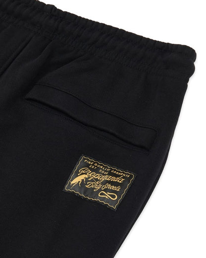 PROPAGANDA Gothic Sweat Pant Black