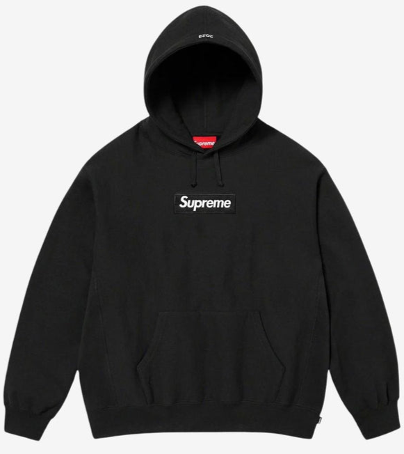 Supreme Box Logo Hoodie Black