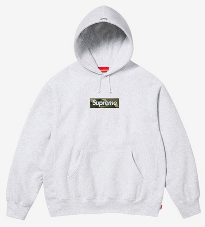 Supreme Box Logo Hoodie Grey