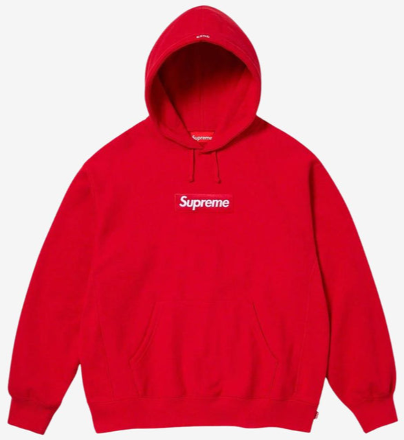 Supreme Box Logo Hoodie Red