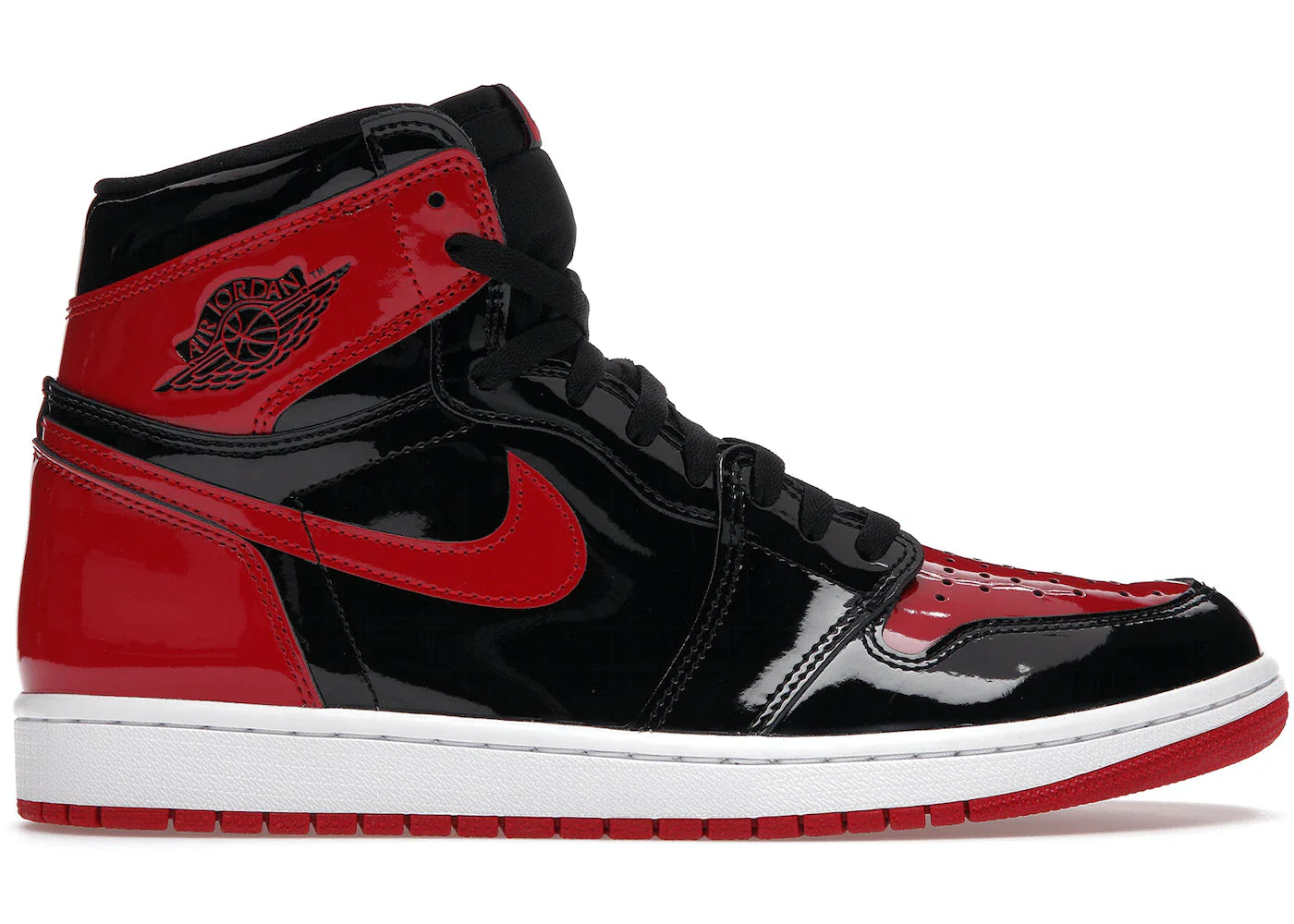 Air Jordan 1 Retro High OG Bred Patent