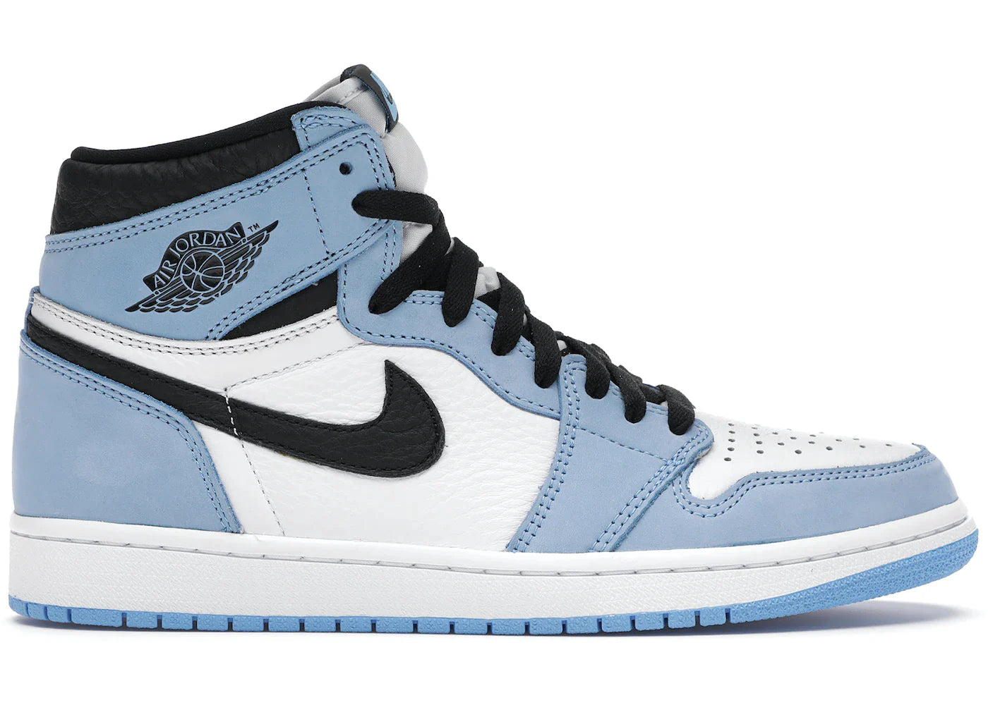 Air Jordan 1 Retro High White University Blue Black